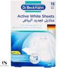 Dr.Beckmann Active White Sheets with Brilliant Formula|Brightens Wash after Wash|Fights Greying & yellowing of Cloths|Home&Laundry Cleaning Essentials|Long lasting bright white-15